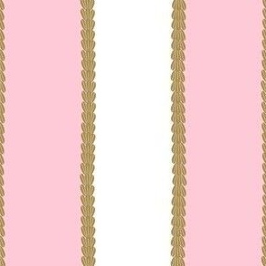 scalloped stripe (pink)