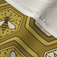Bingle Busy Bees (Brown Yellow Gold) - Medium