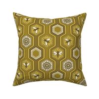 Bingle Busy Bees (Brown Yellow Gold) - Medium