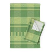 grass patch blanket plaid