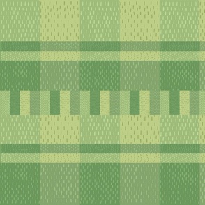 grass patch blanket plaid