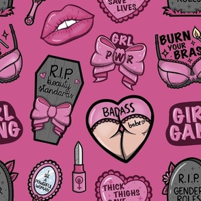girl gang pink