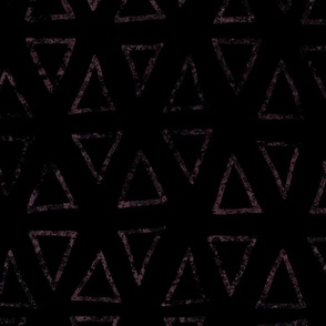 Faded Dark Modern Geometric Triangles