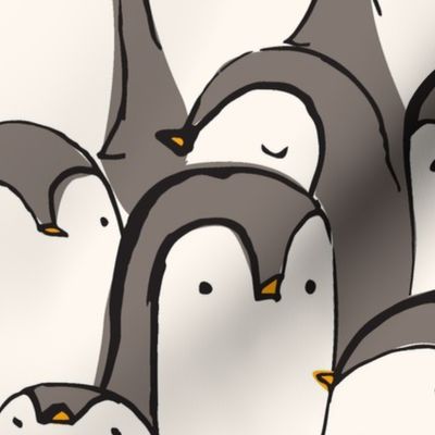 Penguin Huddle - large