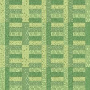 Busiest kooky grass patch plaid