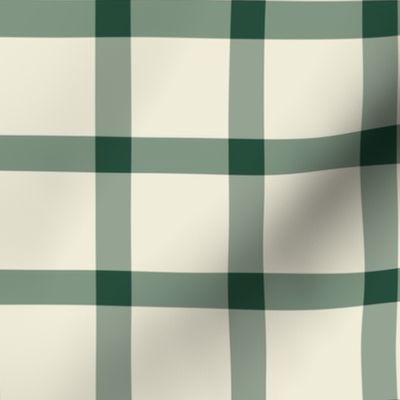 Large Christmas Plaid_ Green