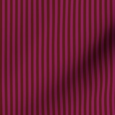 Cherry Brown and Merlot Red Stripes