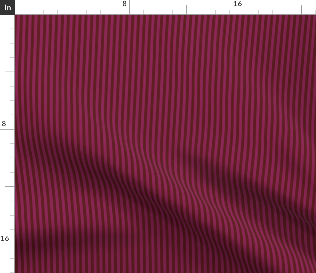 Cherry Brown and Merlot Red Stripes