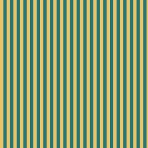 Gold and Teal Stripes