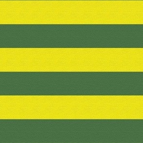 Horizontal stripes - yellow and green