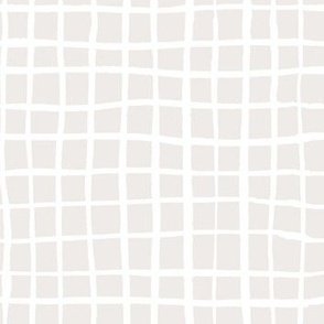 Grid beige white neutral 