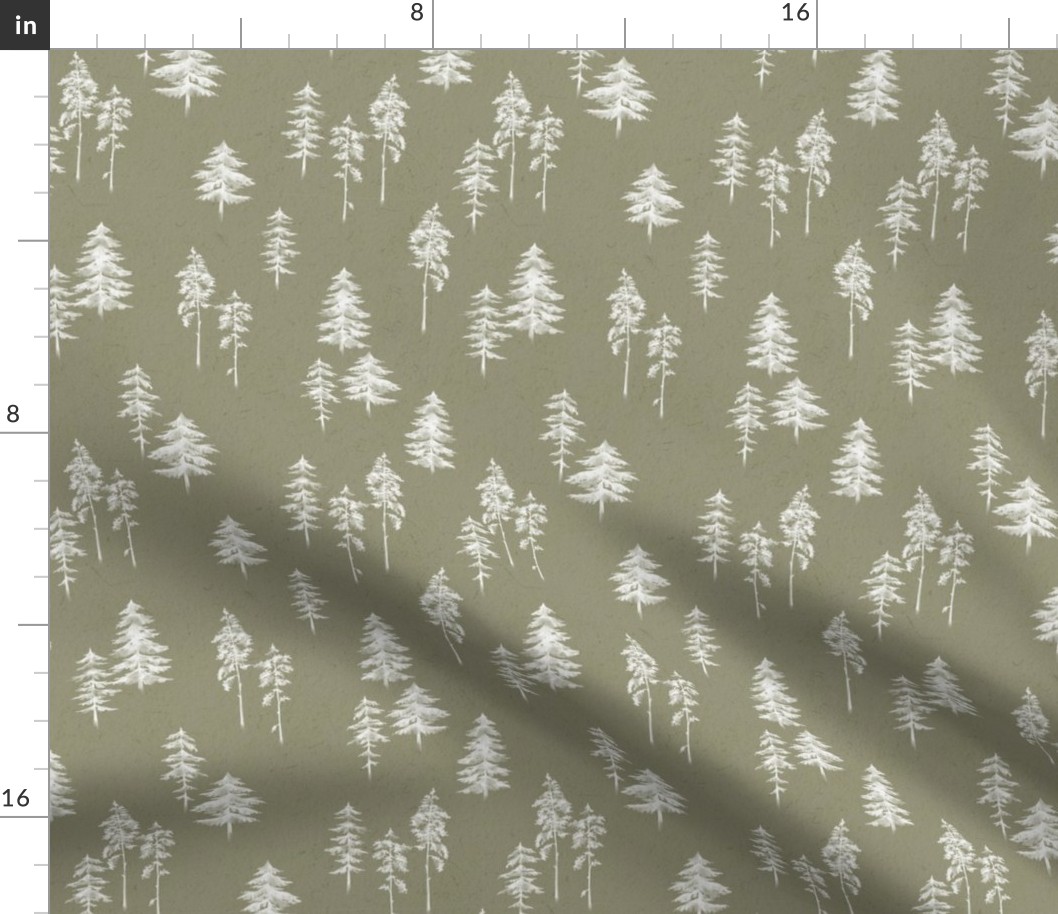 Textured Pine Trees