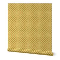 Brushed Polka Dots Marigold ef9f04 and Buttercup f1e377 large 
