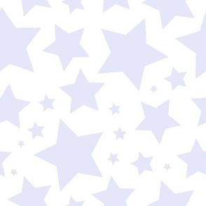 Digital Lavender stars on white (large)