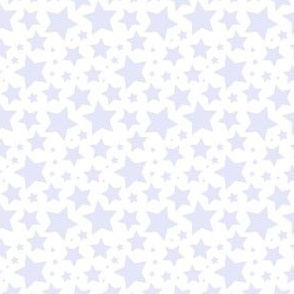 Digital Lavender stars on white (small)