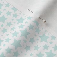 Mint stars on white (small)