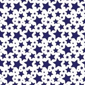 Navy stars on white (small)