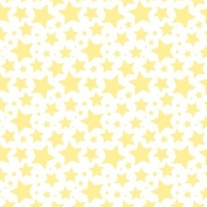 Yellow stars on white (small)