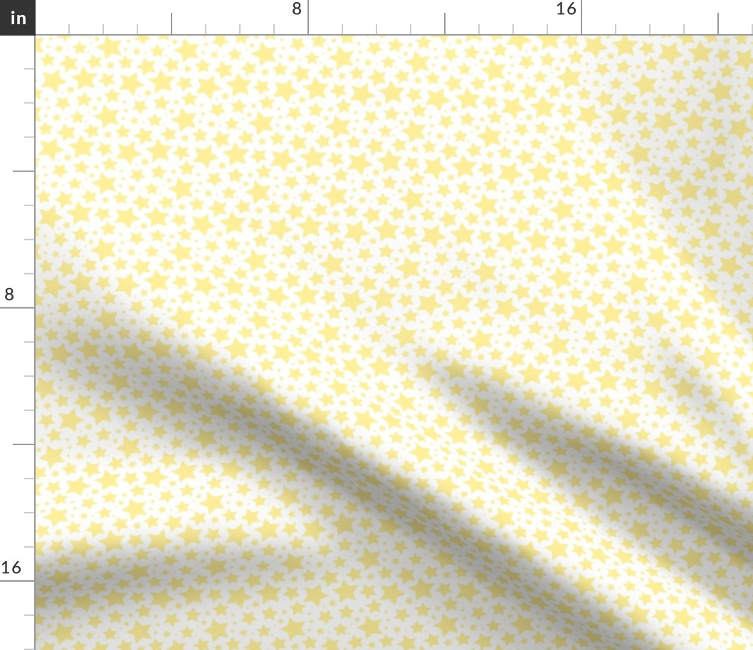 Yellow stars on white (small)