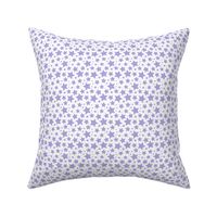 Lilac stars on white  (small)