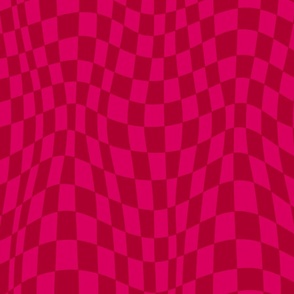 Op art in bright pinks