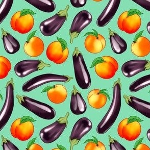 Peaches and Eggplants