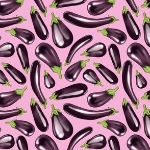 Eggplant (Aubergine) - Mini - Pink