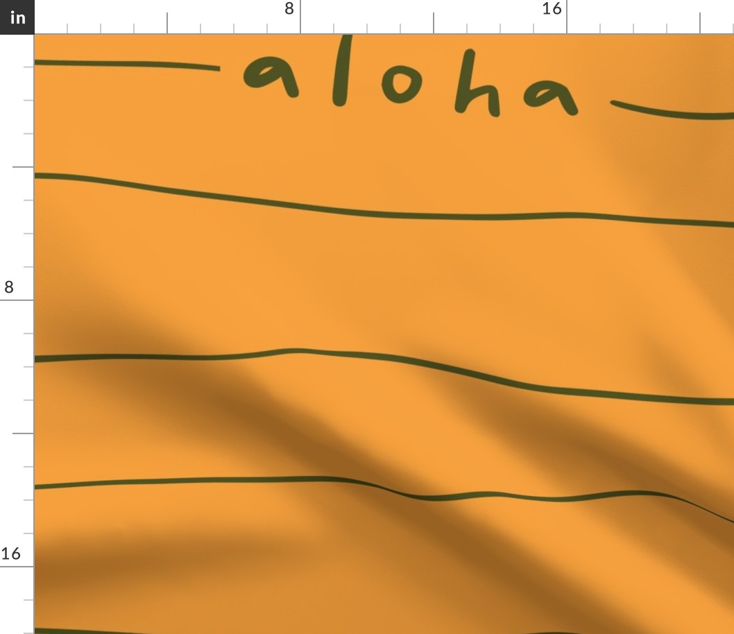 Aloha Lines Orange JUMBO