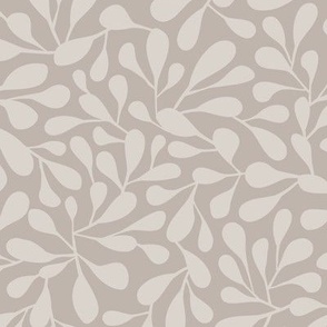 bubble leaves neutral botanical taupe  small 