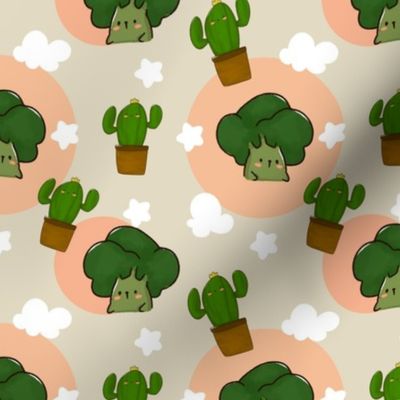  Broccoli and Cactus