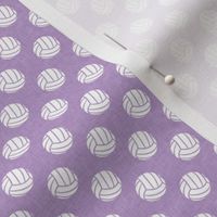 (small scale) volleyballs - lavender - LAD22