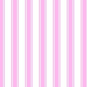 Classic Ticking Stripes in  Bubblegum Pink Barbiecore Barbie