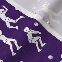Volleyball Players - purple - LAD22