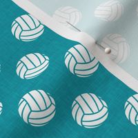 volleyballs - teal - LAD22