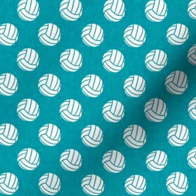 volleyballs - teal - LAD22