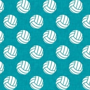 volleyballs - teal - LAD22