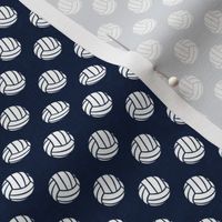 (small scale) volleyballs - navy - LAD22