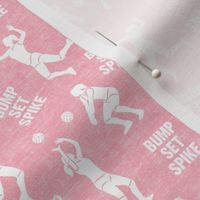Bump Set Spike - Volleyball Players - bubble gum pink - LAD22