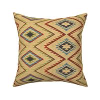 Southwest Geometric Desert Yellow