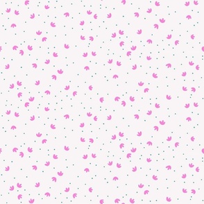 Mini floral - pink