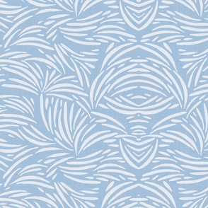 Boho Texture in Baby Blue / Large