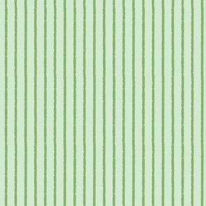 Chalk Stripes - Apple Green