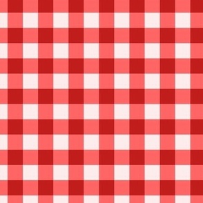 Gingham // Cherry Red