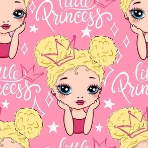 little princess blondie pink