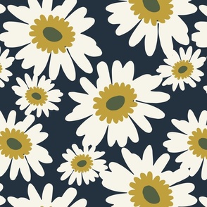 Daisy Pop - Navy