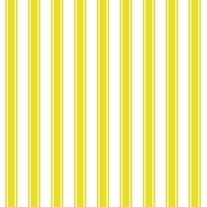 Ticking Stripes in Petal Solid Lemon Lime Design