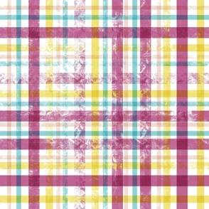 Distressed Tartan Bold