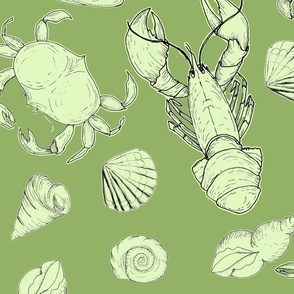 Seafood-n-Shells green-SF