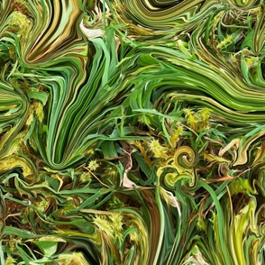 arty marble grass 