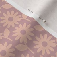 Decor Daisies (Mini MidMod Orchid) || '70s scandi linens & towels